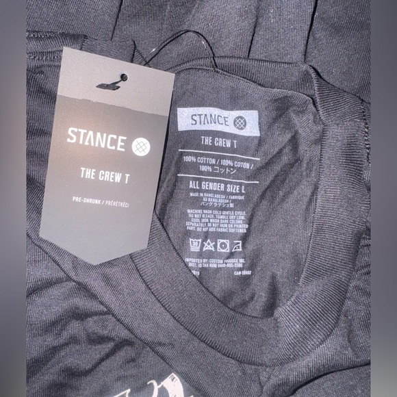 Stance Black Graphic Tee - Picture 3 of 3